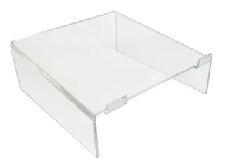Acryl Laptopstandaard Transparant voor Laptops tot 17 Inch - 5