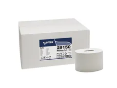 Toiletpapier Celtex MM Prime Midi 2-laags wit 576 vel doos 12 rol