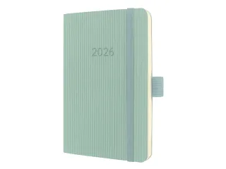 Weekagenda Conceptum A6 2026 (NL/FR/EN/DU) Mint Green softcover - 2