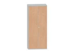 Kantoorkast 1920x800x430mm Decor Romp Lichtgrijs Decor Front Beuken
