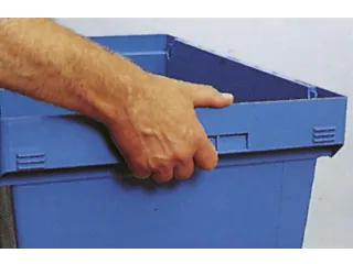 Herbruikbare Stapelbak Pp 340x410x300mm 27l Stapel-/Nest-/Verzegelbaar - 4