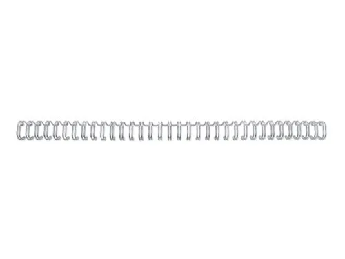 Draadrug GBC 9.5mm 34-rings A4 zilver 100stuks