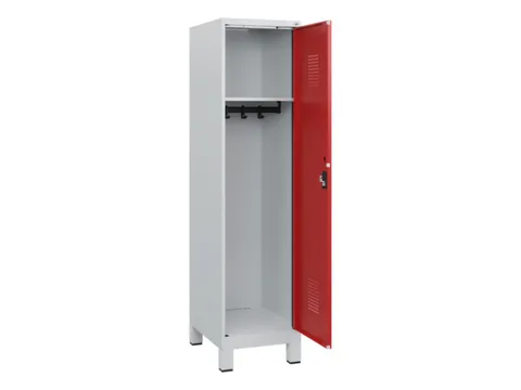 schoollocker,HxBxD 1630x400x500mm,1vak,vak B 400mm,cil.-slot,voeten