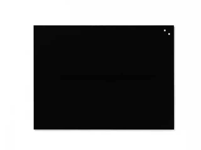 Glasmagneetbord Naga 60x80cm zwart