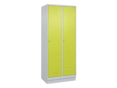 locker voor scheiding van kleding,HxBxD 1950x800x500mm,2vak