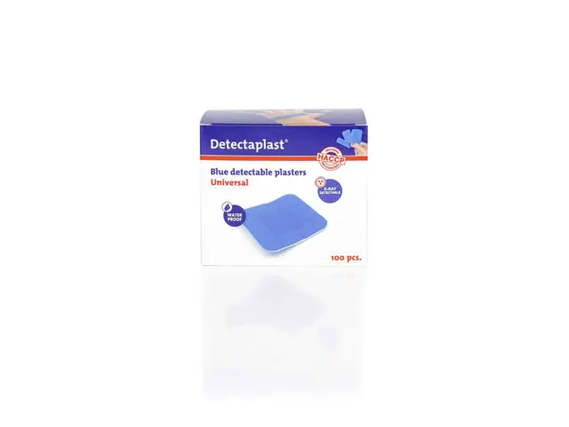 Pansement Detectaplast 8565 Rayons X waterproof bleu 38x38mm 100pcs