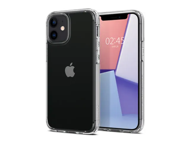 Ultra Hybrid Backcover voor de iPhone 12 Mini Transparant