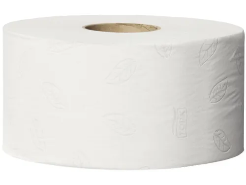 Tork 120280 Mini Jumbo Toiletpapier Advanced 2-laags Wit 12 Rol