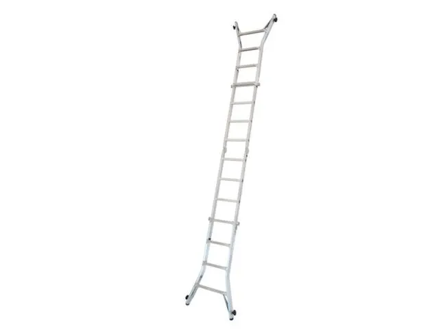 multifunctionele telescoopladder,4x4,sporten,balk L 4,2m,aluminium