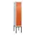 Z-garderobekast,HxBxD 2120x400x500mm,vak B 200/400mm,draaigrendel