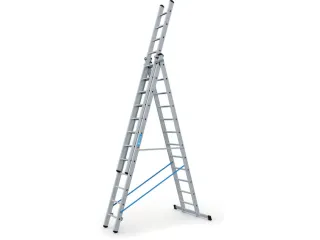 Reformladder Industrie Aluminium L 3 55-8 60M 3X12Sporten - 2