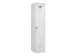 locker voor scheiding van kleding,HxBxD 1850x400x500mm,1vak