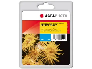 Agfa Photo Epson T0442 ST inkt Cyaan Rebuilt 455 pagina's 14ml - 2