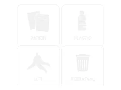 Vepa Bins SmartSort Stickerset Afvalscheiding