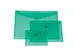 Documentenmap A4 172 Micron Drukknopsluiting Groen