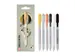 Stylo gel Sakura Gelly Roll Spécial 08 rétractable set 6 couleurs