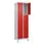 lockerkast,HxBxD 1950x600x500mm,2x3vakken,vak B 300mm,cil.-slot,voeten