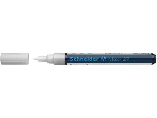 Lakmarker Schneider Maxx 271 1-2mm blister wit - 10