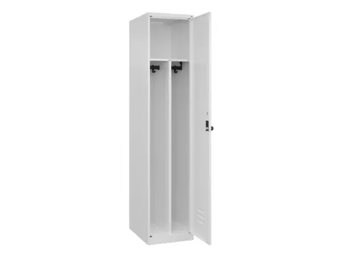 locker voor scheiding van kleding,HxBxD 1850x400x500mm,1vak