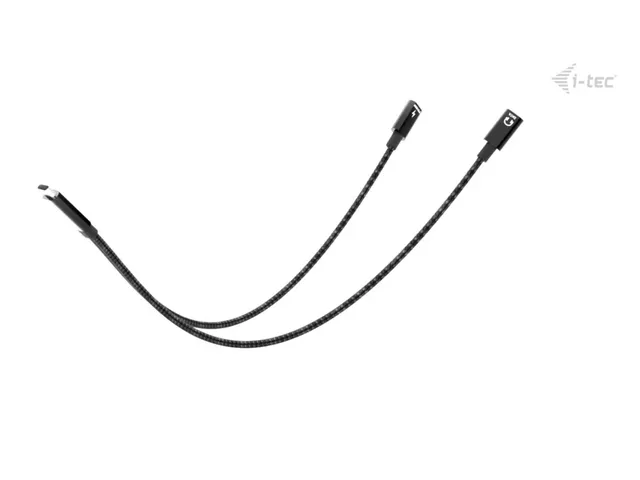 USB-C Cable Splitter Audio/Data + Power Delivery 100W