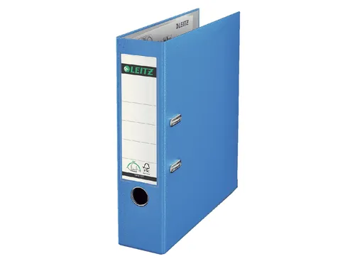 Ordner Leitz 1010 A4 80mm PP lichtblauw
