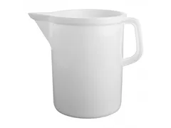 Emga Maatbeker kunststof Wit 5 liter