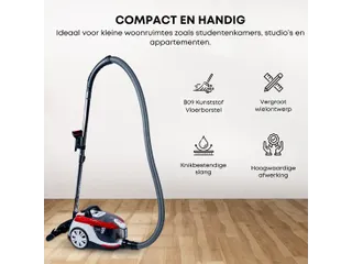 Vcckc800Rc Tornado Stofzuiger 800W 1.8L dust container 5m snoer - 6