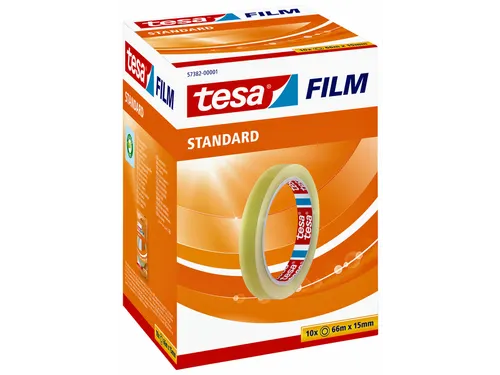 Plakband Tesa film standaard 15mmx66m