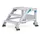 bordestrap,verrijdbaar,bordes H 0,4m,2treden,45° helling,aluminium