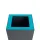 V-Part Top voor Modulaire Afvalbak 85 en 90 L Blauw