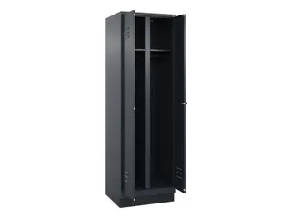locker voor scheiding van kleding,HxBxD 1950x600x500mm,2vak - 2
