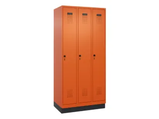 locker voor scheiding van kleding,HxBxD 1950x900x500mm,3vak - 2