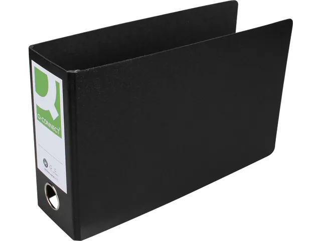 Ordner karton A5 liggend 80mm Zwart