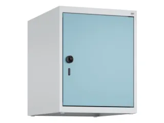 opzetkast,v. locker,1vak.,vak B 400mm,HxBxD 500x400x500mm,draaigrendel - 2