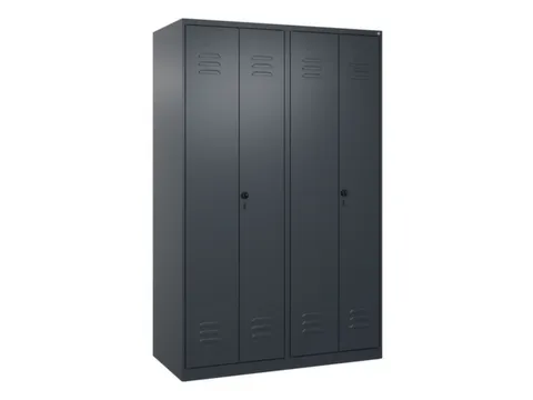 locker voor scheiding van kleding,HxBxD 1850x1200x500mm,4vak
