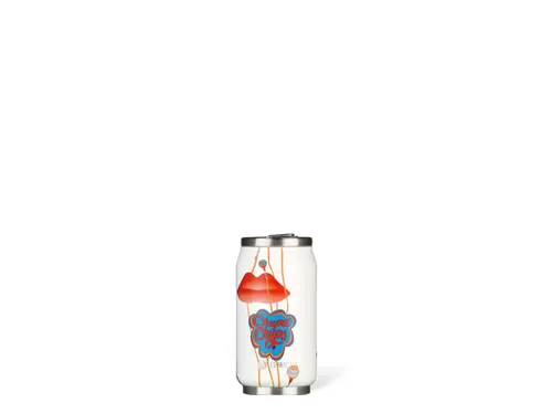 Thermosbeker Les Artistes Paris blik 280ml Chupa Kiss met rietje