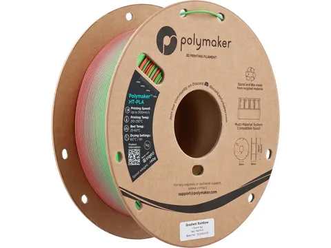 HT-PLA 1,75mm Gradient Rainbow 1kg Polymaker 3d filament