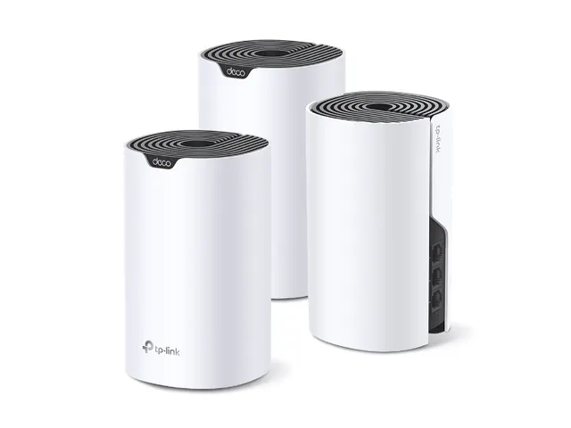 TP-Link Deco S7 (3-pack), Wit, Zwart, Intern, Mesh-systeem, Omni-direc
