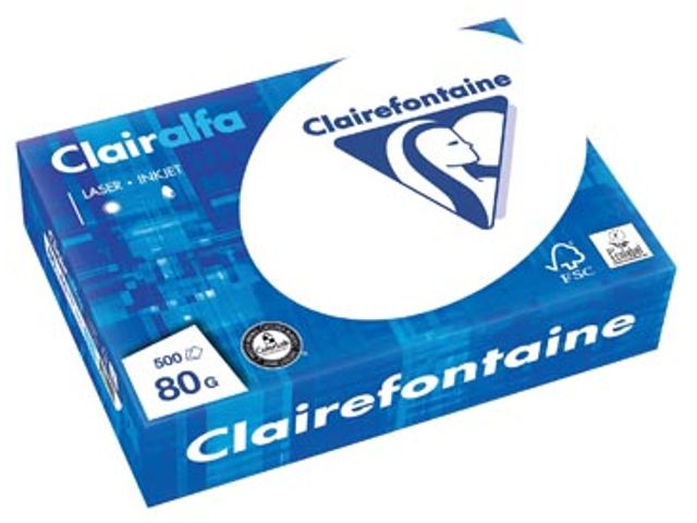 Clairefontaine Clairalfa Printpapier A5 80 Gram