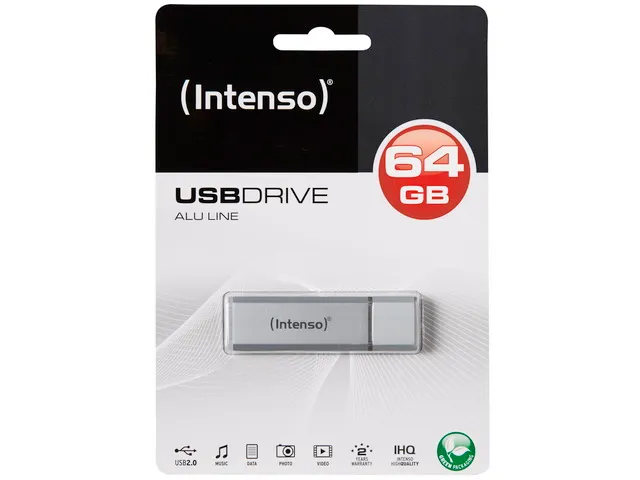Intenso Usb-Stick 2.0 64gb Zilver
