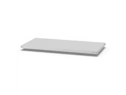 legbord,v. ESD-stelling,BxD 1300x600mm,staal,lichtgrijs