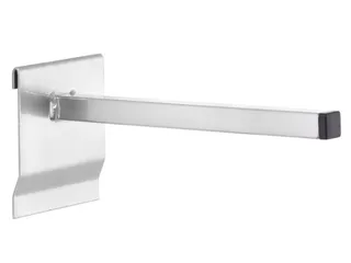 Universele Houder Gesleufde Platen 17kg Hoekig Aluminium-Kleurig - 1