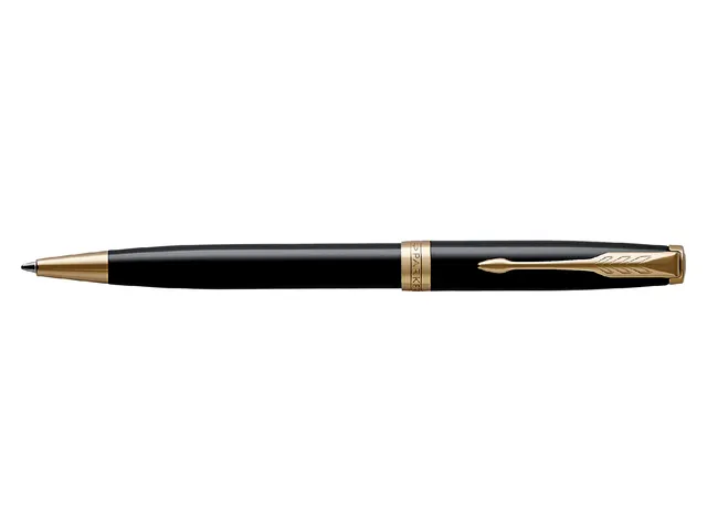 Balpen Parker Sonnet Black lacquer GT medium