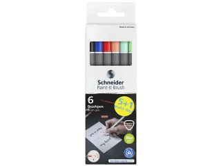 Brushpen Schneider Paint-It 070 5+1 GRATIS assorti V02 kartonetui - 7