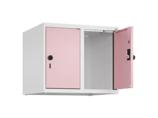 opzetkast,v. locker,2vak.,vak B 300mm,HxBxD 500x600x500mm,draaigrendel - 1