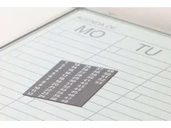 Weeknummers voor weekplanner 60x120cm, 52 stuks