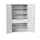 universele kast,HxBxD 2000x1300x550mm,4xStalen bodem,2lade(n)