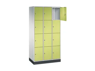 lockerkast,RAL 7035/RDS1108060,HxBxD 1950x920x500mm,3x4vakken - 1