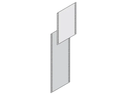 achterwand,v. schroefstelling,HxD 525x800mm,staal,RAL7035