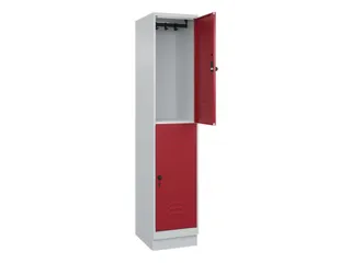 dubbeldekse locker,HxBxD 1950x400x500mm,1x2vak.,vak B 400mm - 2